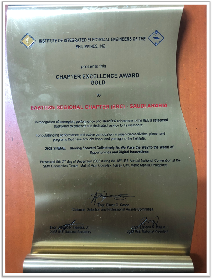 Gold Award